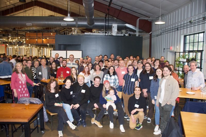 Alumni and Faculty Dinner at Eastern Divide Brewery