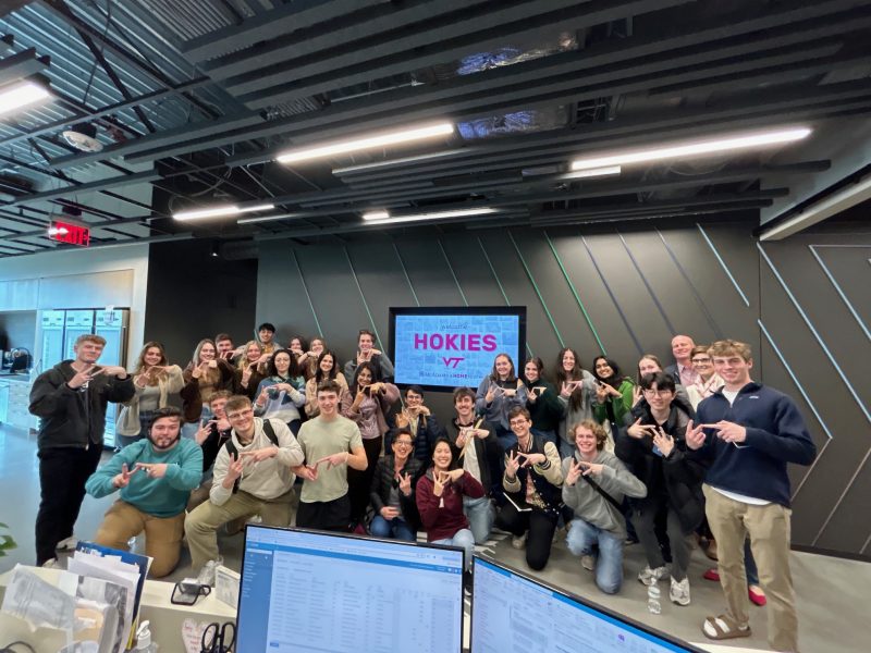 VTLAR 2nd and 3rd year students on a firm tour visit in Charlotte, NC.